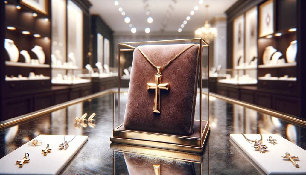 Un éclat d'or pour un grand jour : la médaille de baptême parfaite